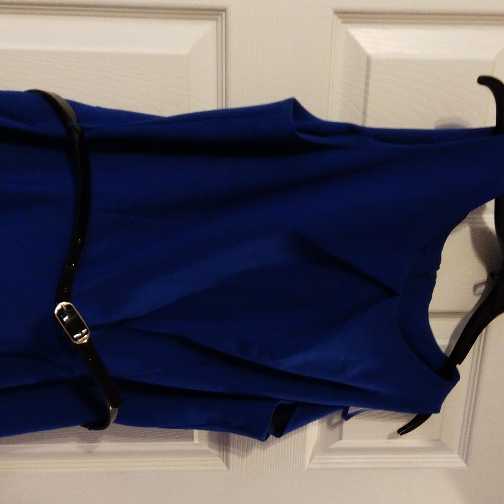 Navy blue dress